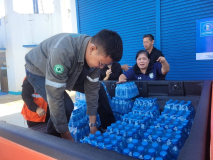 ไฟล์แนบ กปภ.สาขากาญจนบุรี มอบน้ำดื่มบรรจุขวดตราสัญลักษณ์