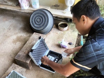 ไฟล์แนบ การประปาส่วนภูมิภาคสาขาอ่าวลึก  ลงพื้นที่ตรวจสอบคุณภาพน้ำประปา ตรวจวัดค่าคลอรีน ค่าความขุ่นในน้ำประปา