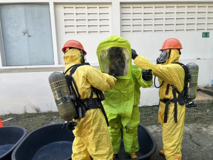 ไฟล์แนบ กปภ.สาขานราธิวาส ร่วมฝึกอบรม 'ความปลอดภัยในการทำงานเกี่ยวกับสารเคมีอันตราย และการตอบโต้กรณีเกิดเหตุฉุกเฉิน' รุ่นที่ 2/69