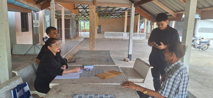 ไฟล์แนบ การประปาส่วนภูมิภาคสาขาอ่าวลึก จัดกิจกรรม โครงการเติมใจให้กัน มุ่งมั่นเพื่อปวงชน  รับคำขอติดตั้งมาตรวัดน้ำใหม่ ณ ศาลาเอนกประสงค์ หมู่ 3 บ้านปากหยา  อำเภอปลายพระยา จังหวัดกระบี่