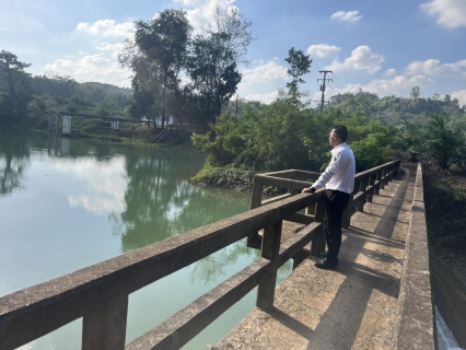 ไฟล์แนบ กปภ.สาขาท่าแซะ ติดตามสถานการณ์น้ำดิบต้นทุนและการบริหารจัดการในพื้นที่หน่วยบริการมาบอำมฤต