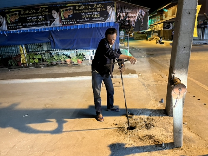 ไฟล์แนบ การประปาส่วนภูมิภาคสาขาเพชรบุรี ดำเนินกิจกรรม Step Test ค้นหาท่อแตกรั่ว พื้นที่ที่มีน้ำสูญเสียสูง