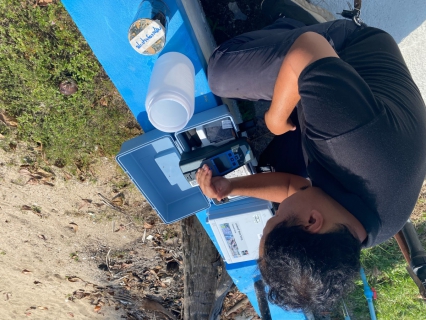 ไฟล์แนบ กปภ.สาขาขนอม ดำเนินการตรวจสอบคุณภาพน้ำประปา บริเวณ ณ ต้นทาง สถานีจ่ายน้ำท้องเนียน และตลาดสดบางแพง ต.ท้องเนียน อ.ขนอม จ.นครศรีธรรมราช 