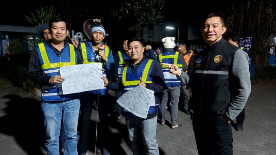 ไฟล์แนบ สายงานผู้ช่วยการประปาส่วนภูมิภาคเขต 6(บริหาร) ร่วมกับ กปภ.สาขามหาสารคาม ทำการออกสำรวจหาท่อแตก-รั่ว โดยวิธีการ Passive Control (DMA03 ด้านเหนือหอนาฬิกา) ต.ตลาด อ.เมือง จ.มหาสารคาม