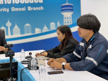 ไฟล์แนบ กปภ.สาขาอ้อมน้อย กปภ.สาขาอ้อมน้อย ประชุมร่วมกับทีมผู้รับจ้าง ติดตามการดำเนินงานสำรวจหาน้ำสูญเสียเชิงรุก (ALC) ปีงบประมาณ 2569