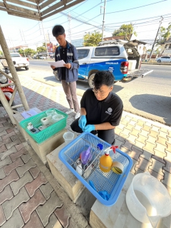 ไฟล์แนบ กปภ.สาขาหนองแค  ร่วมกับสำนักงานสาธารณสุขอำเภอหนองแค ดำเนินการเข้าเก็บตัวอย่างน้ำประปา เพื่อต่ออายุการรับรองตามโครงการน้ำประปาดื่มได้