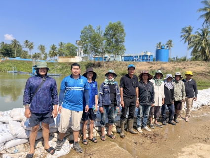 ไฟล์แนบ กปภ.สาขาบางสะพาน ร่วมกันกั้นฝายชะลอน้ำ  ( ครั้งที่ 2 )  บริเวณคลองร่อนทอง สถานีผลิตจ่ายน้ำร่อนทอง