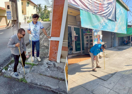 ไฟล์แนบ กปภ.สาขาเวียงสระ ลงพื้นที่หาท่อรั่ว DMA 01-01 สี่แยกเวียงสระ อ.เวียงสระ จ.สุราษฎร์ธานี 