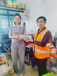 ไฟล์แนบ กปภ.สาขาวัฒนานคร จัดกิจกรรม มุ่ง-มั่น-เพื่อปวงชน เติมใจให้กัน ลงพื้นที่ชุมชนตลาด อำเภอคลองหาด จังหวัดสระแก้ว