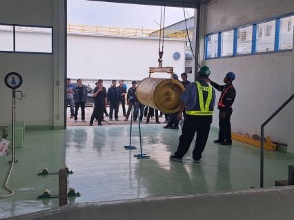 ไฟล์แนบ กปภ.สาขาพัทยา (พ) ยกระดับความปลอดภัย จัดอบรมเข้ม การใช้งานปั้นจั่น มุ่งสร้างมาตรฐานปฏิบัติงานไร้อุบัติเหตุ