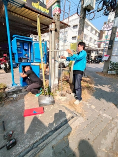 ไฟล์แนบ กปภ.สาขาอ้อมน้อย ถอดล้างหัว PRV (Pressure Reducing Valve) เพื่อบำรุงรักษาป้องกันเชิงรุก DMA19 บริเวณหมู่บ้านปาริชาต