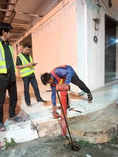 ไฟล์แนบ กปภ.สาขาท่ามะกาลงพื้นที่ ทำ Step Test ค้นหาท่อแตกรั่ว