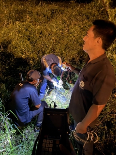 ไฟล์แนบ กปภ.สาขาคลองท่อม ลงพื้นที่สำรวจเพื่อค้นหาท่อแตก-รั่ว ในพื้นที่บริเวณตำบลคลองพน อำเภอคลองท่อม จังหวัดกระบี่