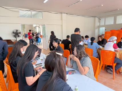 ไฟล์แนบ เหล่ากาชาดจังหวัดสุพรรณบุรี ร่วมกับโรงพยาบาลเจ้าพระยายมราช และที่ทำการปกครองอำเภอเดิมบางนางบวช ในการอำนวยความสะดวก รับบริจาคโลหิต ดวงตา และอวัยวะ