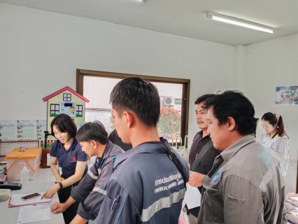ไฟล์แนบ กปภ.สาขากาญจนบุรี ทบทวนความรู้ด้านการผลิตน้ำ และสอบเทียบความเที่ยงตรงของเครื่องจ่ายสารเคมี