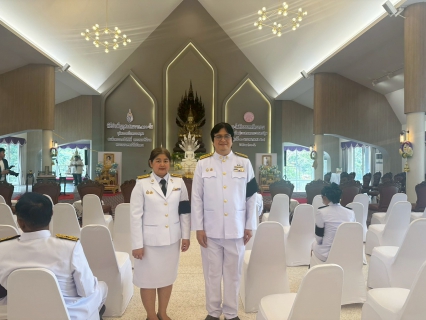 ไฟล์แนบ กปภ.สาขาสามพราน เข้าร่วมพิธีบำเพ็ญกุศลสตมวาร(100 วัน ) 