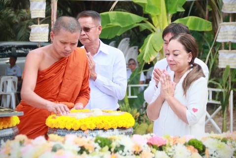 ไฟล์แนบ กปภ.สาขาคลองท่อม ร่วมพิธีวางแผ่นศิลาฤกษ์ ศาลหลักชัยศรีวิชัย วัดคลองท่อม จ.กระบี่