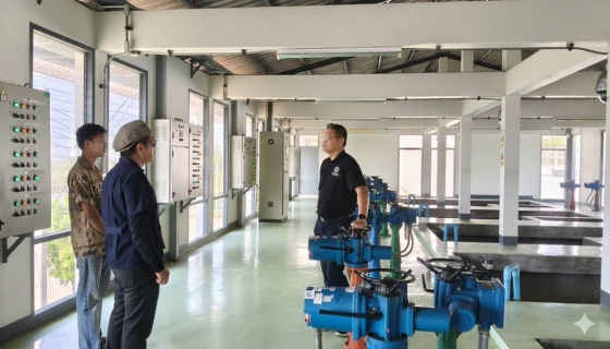 ไฟล์แนบ กปภ.สาขาพนมสารคาม ลงพื้นที่สถานีผลิตน้ำท่าตะเกียบ มอบนโยบายและเสริมสร้างกำลังใจแก่ผู้ปฏิบัติงาน