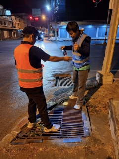 ไฟล์แนบ การประปาส่วนภูมิภาคสาขาบ้านไผ่ ทำการออกสำรวจหาท่อแตก - รั่ว โดยวิธีการเดินสำรวจ(Active Leakage Control) พื้นที่ (DMA-06 สำนักงาน) 