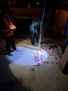 ไฟล์แนบ การประปาส่วนภูมิภาคสาขาบ้านไผ่ ทำการออกสำรวจหาท่อแตก - รั่ว โดยวิธีการเดินสำรวจ(Active Leakage Control) พื้นที่ (DMA-06 สำนักงาน) 