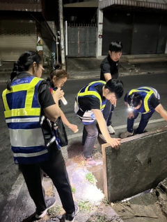 ไฟล์แนบ กปภ.สาขามหาสารคาม ทำการเดินสำรวจท่อรั่ว Active Leakage Control พื้นที่ DMA16 ต.ตลาด อ.เมือง จ.มหาสารคาม 