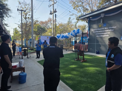 ไฟล์แนบ ผช.กปภ.ข.6 (ว.) ลงพื้นที่ตรวจความพร้อมพิธีเปิดโครงการ น้ำดื่มสะอาด Mini Station กปภ.สาขาสมเด็จ และสาขาพยัคฆภูมิพิสัย