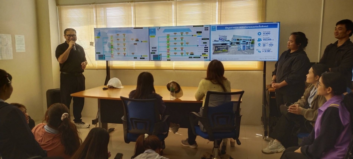 ไฟล์แนบ กปภ.สาขาขอนแก่น (พ) ให้การต้อนรับคณะอาจารย์และนักศึกษา วิทยาลัยสาธารณสุขสิรินธร จังหวัดขอนแก่น ศึกษาดูงานกระบวนการผลิตน้ำประปา ณ สถานีผลิตน้ำบ้านโกทา และสถานีผลิตน้ำอุบลรัตน์ 2 