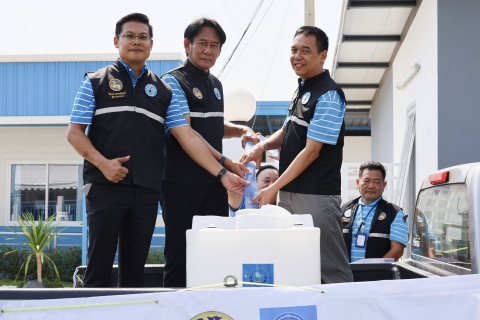 ไฟล์แนบ กปภ.ข.3 เปิดโครงการ "น้ำดื่มสะอาด Mini Station " ณ กปภ.สาขาท่ามะกา อำเภอท่ามะกา จังหวัดกาญจนบุรี ร่วมกับ กปภ.สาขาทั้ง 54 สาขาทั่วประเทศ (ผ่านระบบ Video Conference) 