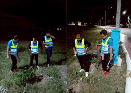 ไฟล์แนบ กปภ.สาขาเวียงสระ ลงพื้นที่หาท่อรั่ว MM 03 อ.พระแสง จ.สุราษฎร์ธานี 