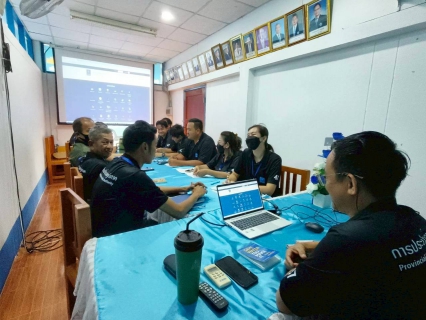 ไฟล์แนบ การประปาส่วนภูมิภาคสาขาเดิมบางนางบวช นำโดยนายยุทธนา ต๊ะปินตา ผู้จัดการฯ พร้อม หัวหน้างาน และพนักงานในสังกัด จัดกิจกรรม Morning Talk