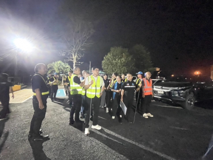 ไฟล์แนบ กปภ.สาขาขลุง ให้การต้อนรับ รปก.3 และคณะผู้บริหาร กปภ.ข.1 ในการลงพื้นที่ตรวจเยี่ยม พร้อมเข้าร่วมกิจกรรมหาน้ำสูญเสีย บริเวณพื้นที่ DMA-01-3 อำเภอขลุง จังหวัดจันทบุรี