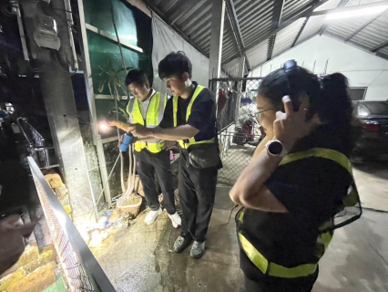 ไฟล์แนบ กปภ.สาขาขลุง ให้การต้อนรับ รปก.3 และคณะผู้บริหาร กปภ.ข.1 ในการลงพื้นที่ตรวจเยี่ยม พร้อมเข้าร่วมกิจกรรมหาน้ำสูญเสีย บริเวณพื้นที่ DMA-01-3 อำเภอขลุง จังหวัดจันทบุรี