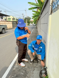 ไฟล์แนบ กปภ.สาขาสามพรานลงพื้นที่สำรวจหาท่อแตกรั่ว ณ หมู่บ้านศรีสามพรานและชุมชนหลังโรงเรียนนายร้อยตำรวจสามพราน
