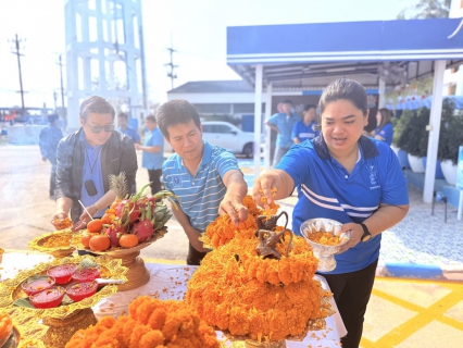ไฟล์แนบ การประปาส่วนภูมิภาคสาขากุยบุรี จัดพิธีสักการะบูชาพระแม่ธรณีวิสุทธิสรรพสักขีบารมีธำรงชล ศาลพระภูมิเจ้าที่และสิ่งศักดิ์สิทธิ์ เนื่องในโอกาสวันคล้ายวันสถาปนา กปภ.ครบรอบ 47 ปี 