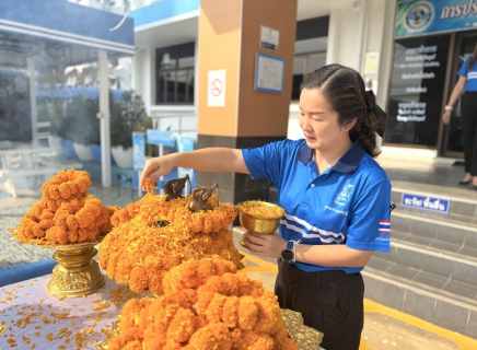 ไฟล์แนบ การประปาส่วนภูมิภาคสาขากุยบุรี จัดพิธีสักการะบูชาพระแม่ธรณีวิสุทธิสรรพสักขีบารมีธำรงชล ศาลพระภูมิเจ้าที่และสิ่งศักดิ์สิทธิ์ เนื่องในโอกาสวันคล้ายวันสถาปนา กปภ.ครบรอบ 47 ปี 
