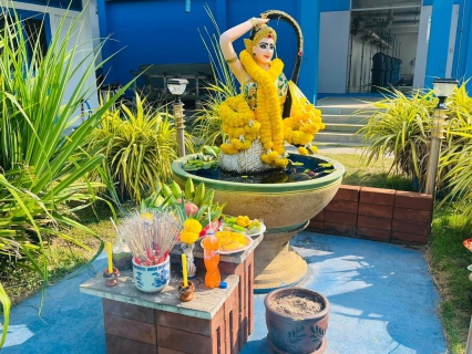 ไฟล์แนบ กปภ.สาขาบางปะกง  จัดพิธีไหว้สักการะพระแม่ธรณีฯ เนื่องในวันคล้ายวันสถาปนา ครบรอบ 47 ปี กปภ.