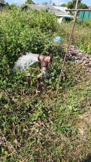 ไฟล์แนบ กปภ.สาขาคลองท่อมดำเนินการเปิดล้างระบายตะกอนในเส้นท่อจ่ายน้ำ (Blow off) ผ่านหัวดับเพลิง