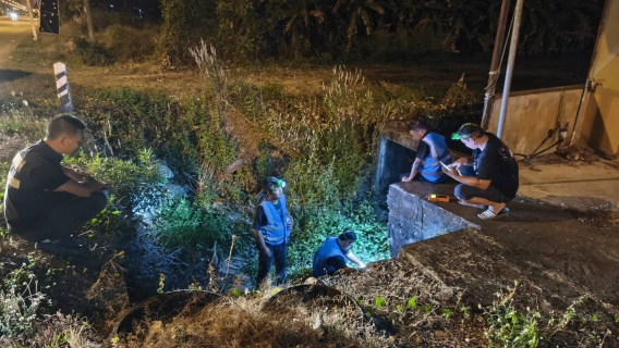 ไฟล์แนบ กปภ.สาขาคลองท่อม ลงพื้นที่วัดอัตราการไหลของน้ำ เพื่อสำรวจหาท่อแตกรั่ว 