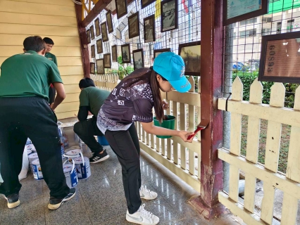 ไฟล์แนบ กปภ.สาขาสวรรคโลก ร่วมกิจกรรม "จิตอาสาทาสีสถานีรถไฟสวรรคโลกและบำเพ็ญประโยชน์พื้นที่โดยรอบ"  เพื่อถวายเป็นพระราชกุศล สมเด็จพระนางเจ้าสิริกิติ์ พระบรมราชินีนาถ พระบรมราชชนนีพันปีหลวง 