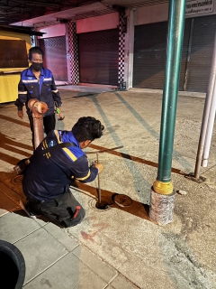 ไฟล์แนบ กปภ.สาขาท่ามะกาลงพื้นที่ ทำ Step Test ค้นหาท่อแตกรั่ว