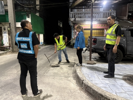 ไฟล์แนบ กปภ.สาขาระนอง ปฏิบัติการค้นหาจุดแตกรั่ว ด้วยการทำ Step Test ลดน้ำสูญเสีย ตามแผนประจำเดือน กุมภาพันธ์ 2569