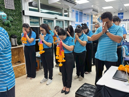 ไฟล์แนบ วันสถาปนาครบรอบ 47 ปี กปภ. กปภ.สาขาสระแก้ว ร่วมใจจัดพิธีสักการะบูชาพระแม่ธรณี สิ่งศักดิ์สิทธิ์ประจำองค์กร เพื่อความเป็นสิริมงคลและแสดงความกตัญญูต่อผืนดินและต้นน้ำที่หล่อเลี้ยงชีวิต ตลอด 47 ปีที่ผ่านมา