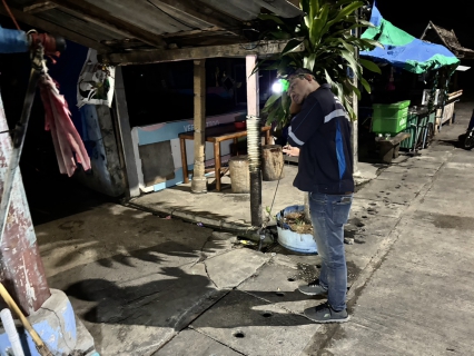 ไฟล์แนบ กปภ.สาขาขนอม ลงพื้นที่ปฏิบัติงานลดน้ำสูญเสีย โดยวิธีเดินสำรวจหาท่อแตก/ท่อรั่ว ตามแผนปฏิบัติการลดน้ำสูญเสีย 