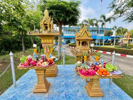 ไฟล์แนบ การประปาส่วนภูมิภาคสาขากบินทร์บุรี  จัดพิธีสักการะบูชาพระแม่ธรณี ศาลพระภูมิเจ้าที่และสิ่งศักดิ์สิทธิ์  เนื่องในโอกาสวันคล้ายวันสถาปนา กปภ.ครบรอบ 47 ปี       