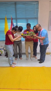 ไฟล์แนบ กปภ.สาขากาญจนบุรี จัดกิจกรรมทำบุญสำนักงาน เพื่อความเป็นสิริมงคลแก่หน่วยงาน, สร้างเสริมสิ่งยึดเหนี่ยวจิตใจในการปฏิบัติหน้าที่เพื่อประชาชน