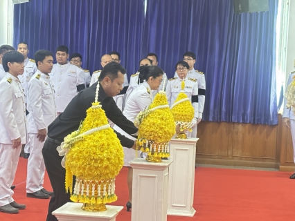 ไฟล์แนบ กปภ.สาขาปทุมธานี เข้าร่วมพิธีวางพานพุ่มดอกไม้ เนื่องในวัน วันมาตรฐานฝีมือแรงงานแห่งชาติ