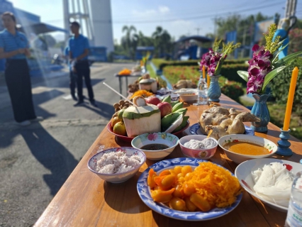 ไฟล์แนบ กปภ.สาขาเดิมบางนางบวช จัดพิธีสักการะบูชาพระแม่ธรณี ไหว้ศาลพระภูมิเจ้าที่ และศาลตายาย ในโอกาสครบรอบ 47 ปี กปภ.