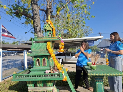 ไฟล์แนบ กปภ.สาขาเดิมบางนางบวช จัดพิธีสักการะบูชาพระแม่ธรณี ไหว้ศาลพระภูมิเจ้าที่ และศาลตายาย ในโอกาสครบรอบ 47 ปี กปภ.