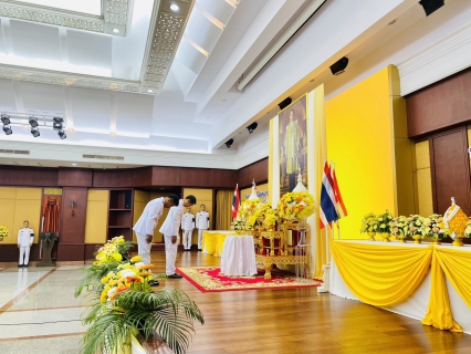 ไฟล์แนบ การประปาส่วนภูมิภาคสาขากระบี่ ร่วมพิธีถวายเครื่องราชสักการะแด่ พระบาทสมเด็จพระบรมชนกาธิเบศร มหาภูมิพลอดุลยเดชมหาราช บรมนาถบพิตร " พระบิดาแห่งมาตรฐานการช่างไทย" วันมาตรฐานฝีมือแรงงานแห่งชาติ ประจำปี 2569