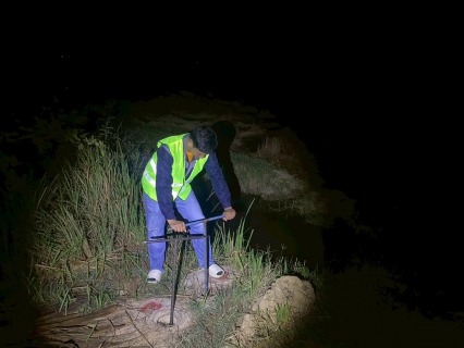 ไฟล์แนบ การประปาส่วนภูมิภาคสาขาเพชรบุรี ดำเนินกิจกรรม Step Test ค้นหาท่อแตกรั่ว พื้นที่ที่มีน้ำสูญเสียสูง